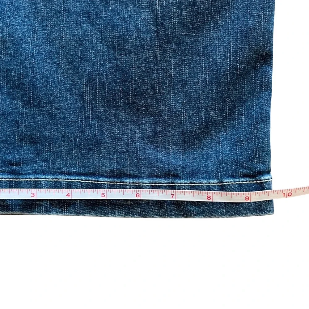 True Religion Cargo SN Straight Carpenter Jeans Med Wintry Wash 600876‎ Mens 28